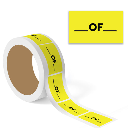 _ of _ - Shipping Labels