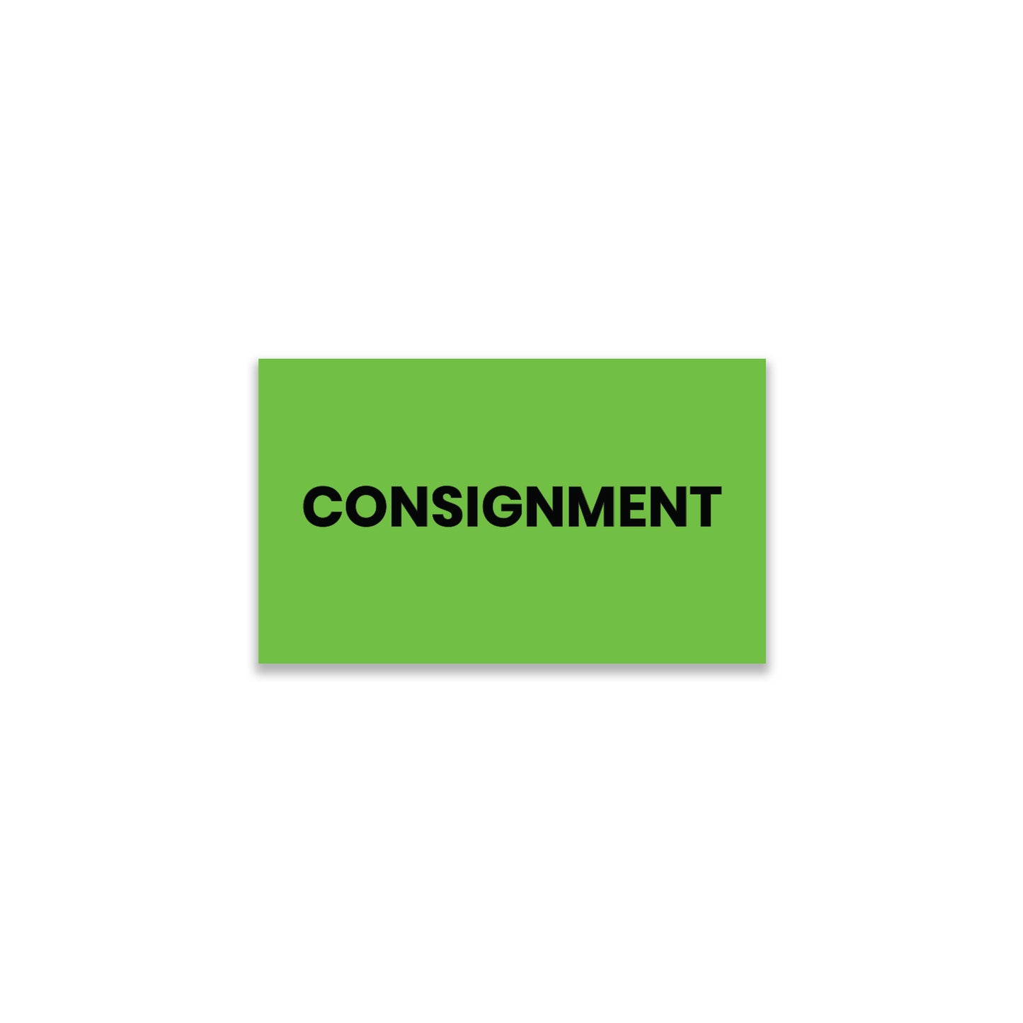 Consignment (Rectangle) - Shipping Labels