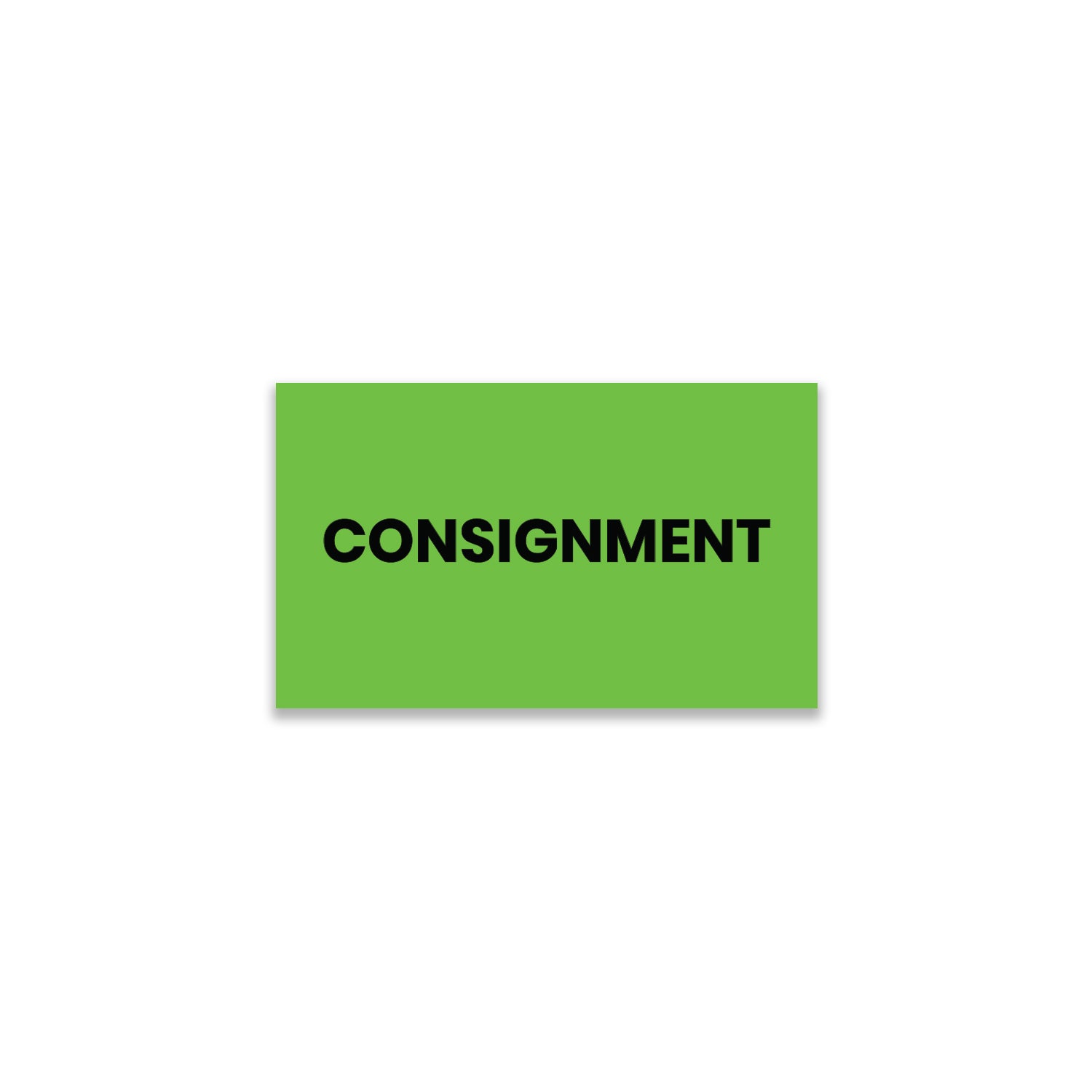 Consignment (Rectangle) - Shipping Labels