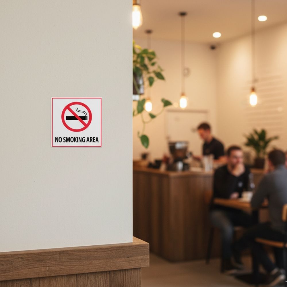 No Smoking Sign Stickers