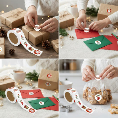 Christmas Sticker – Assorted Holiday Designs