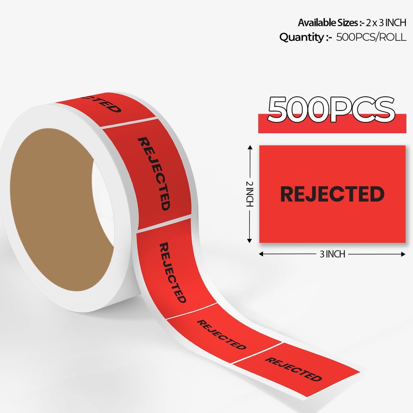 Rejected ( Rectangle ) - Quality Control Labels