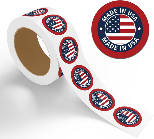 Made In USA - Roll / Sheet - 1"x1" / 2"x2" / 3"x3" / 4"x4"