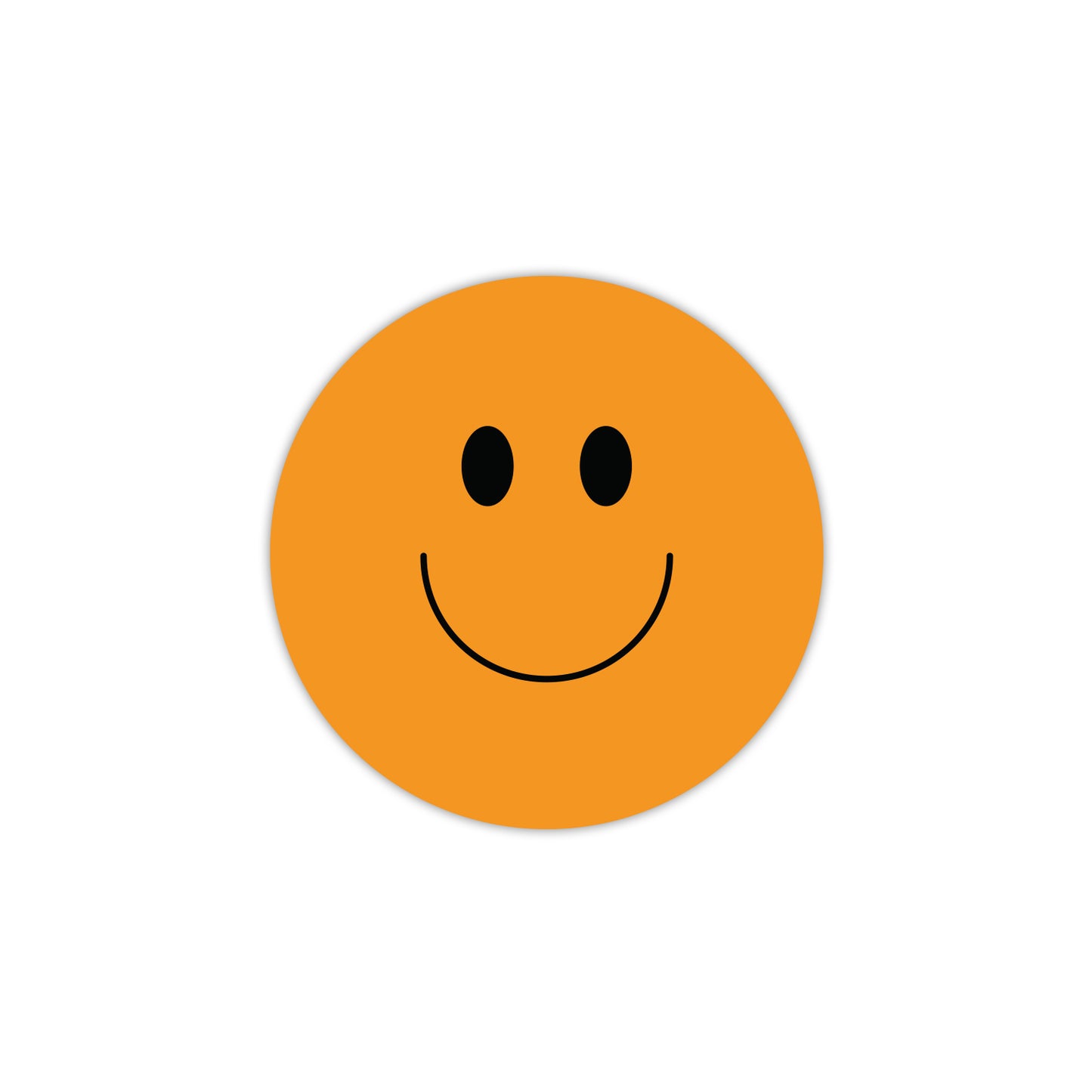 Multi Color Smiley Face - 500 Labels/Roll - 1"x1" / 2"x2" / 3"x3"