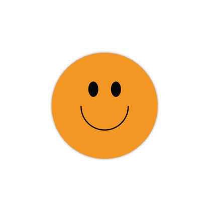 Multi Color Smiley Face - 500 Labels/Roll - 1"x1" / 2"x2" / 3"x3"