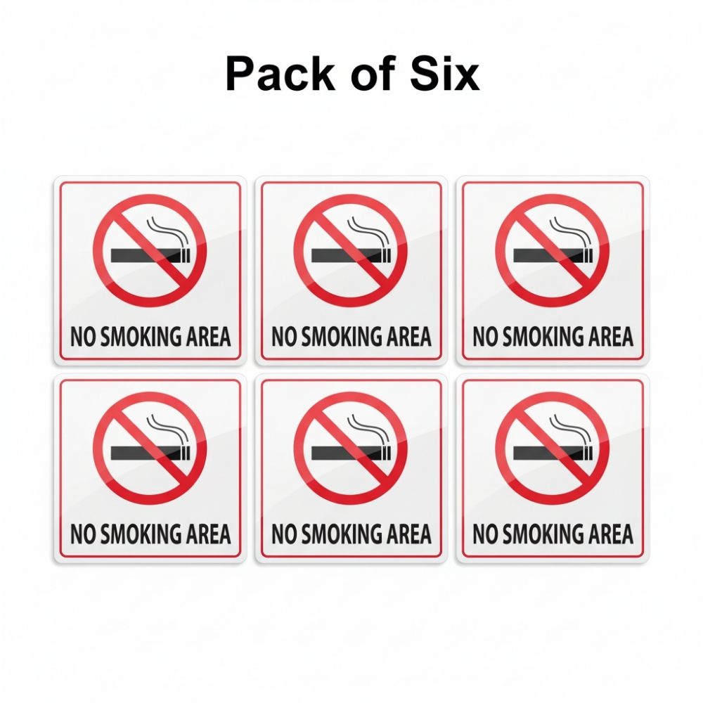 No Smoking Sign Stickers
