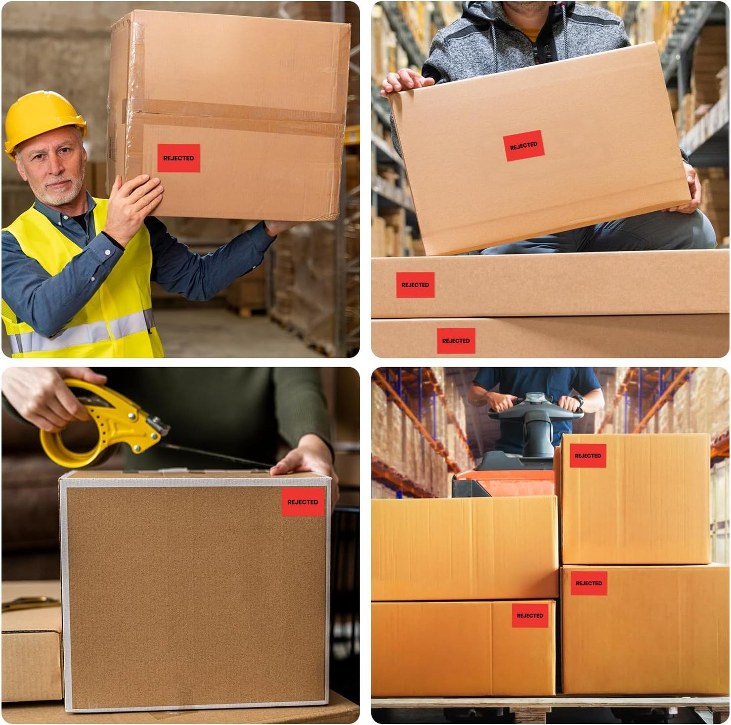 Rejected ( Rectangle ) - Quality Control Labels