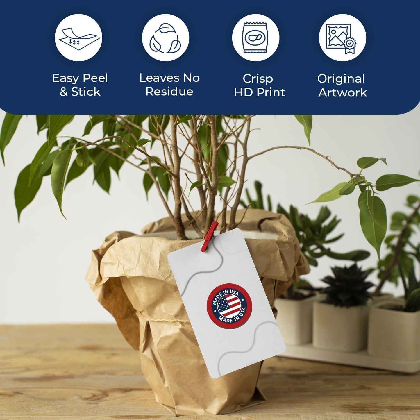 Made In USA - Roll / Sheet - 1"x1" / 2"x2" / 3"x3" / 4"x4"