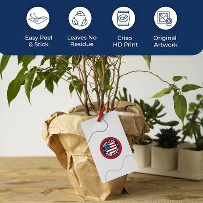 Made In USA - Roll / Sheet - 1"x1" / 2"x2" / 3"x3" / 4"x4"