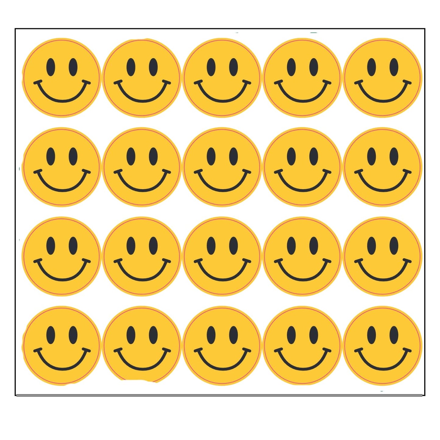 Smiley Face Stickers