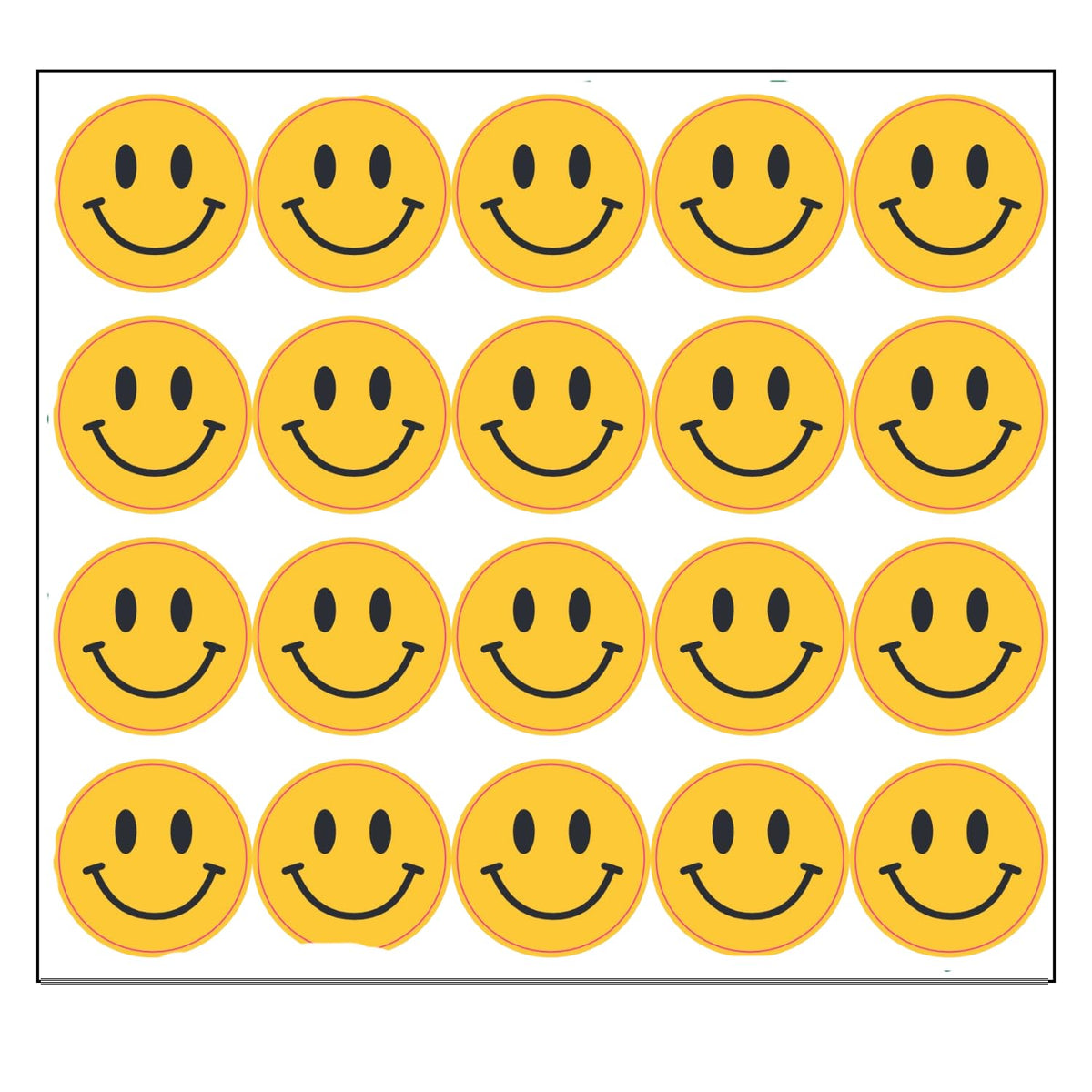 Smiley Face Stickers
