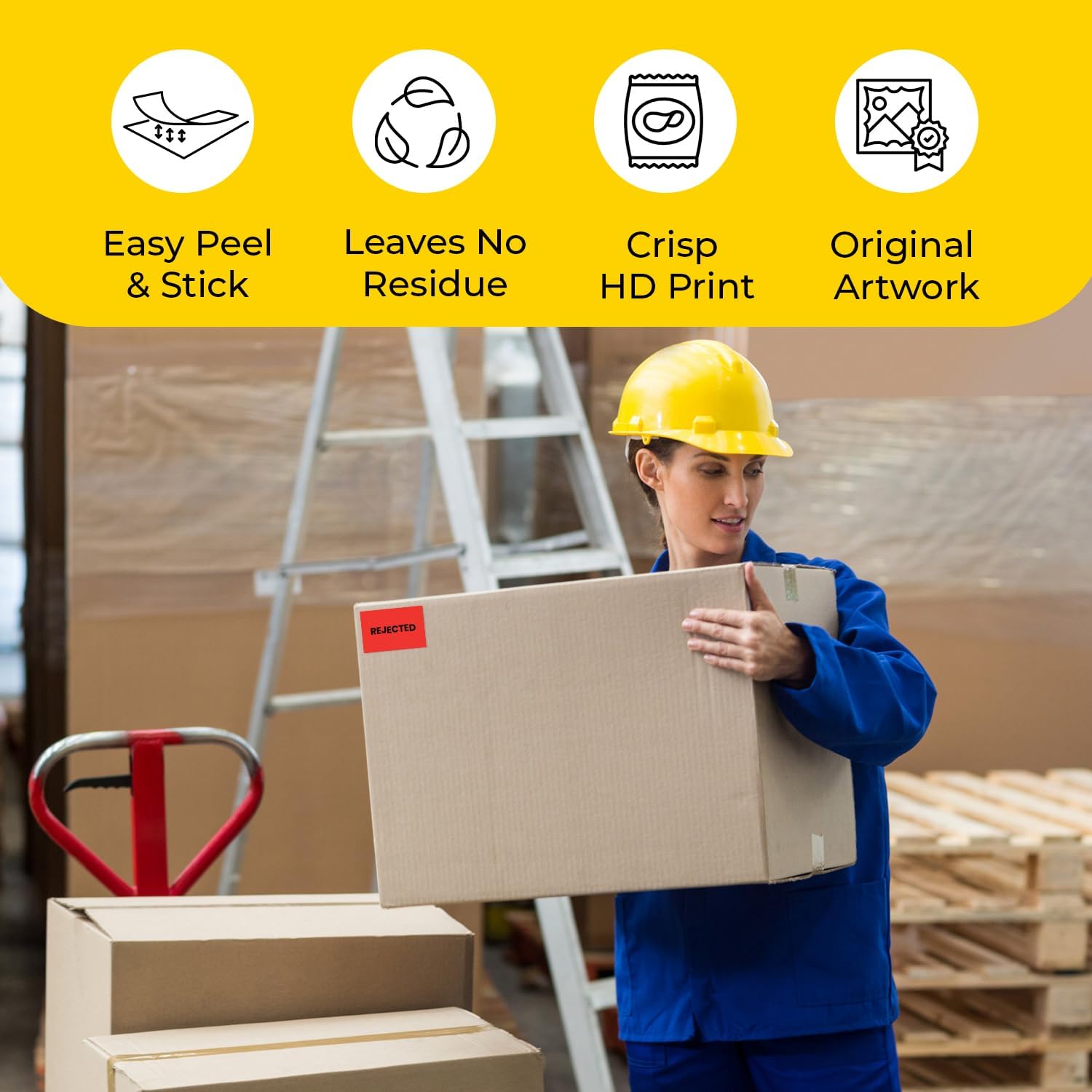 Rejected ( Rectangle ) - Quality Control Labels