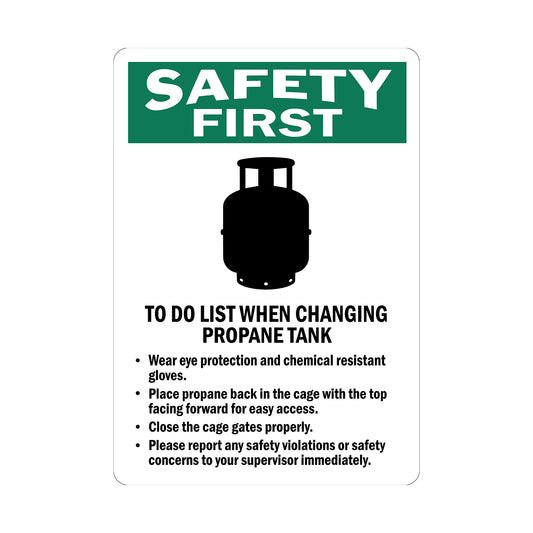 OSHA Safety First: To-Do List When Changing a Propane Tank