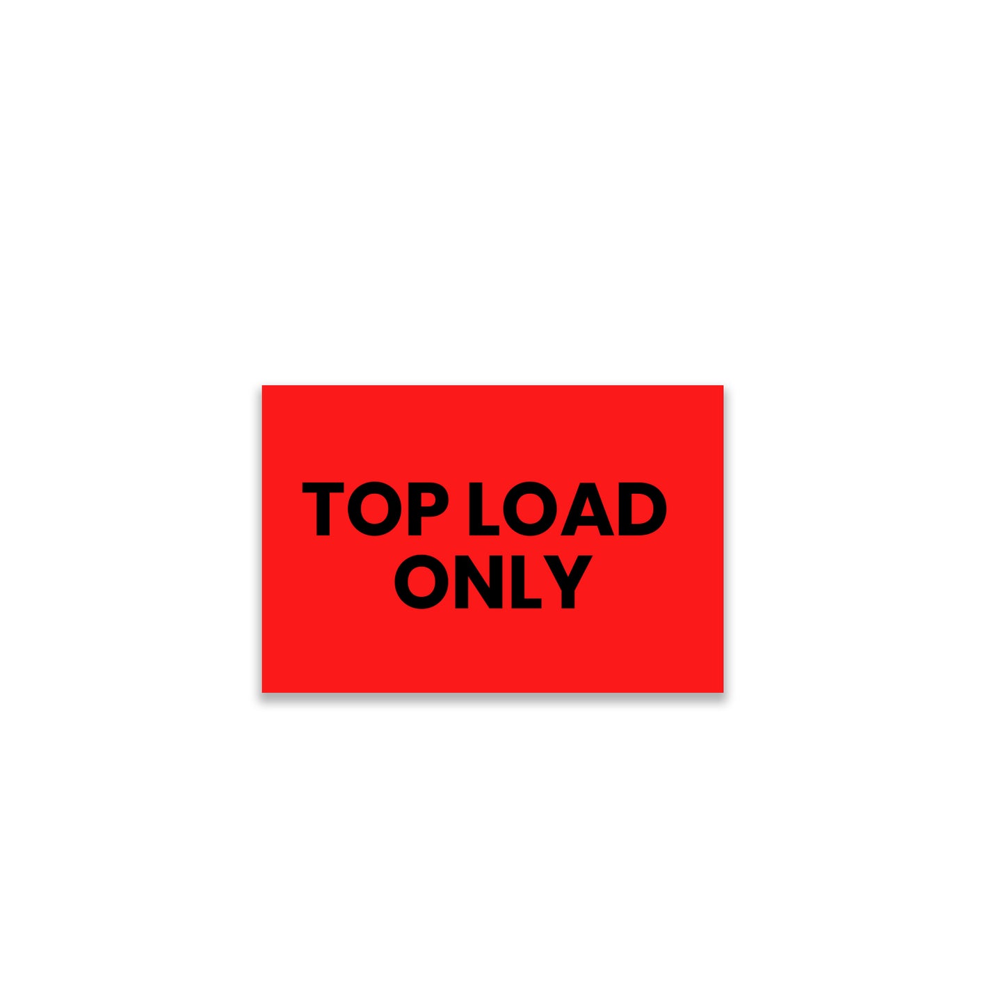 Top Load Only - Top Labels Roll - 3"x5"