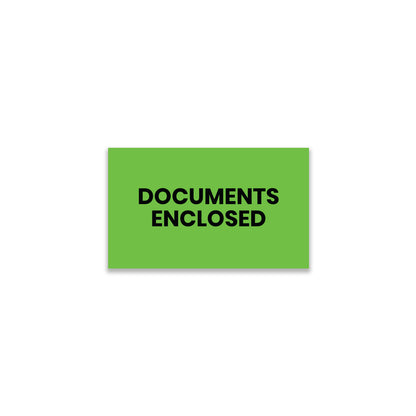 Documents Enclosed - Enclosed Labels Roll - 3"x5"