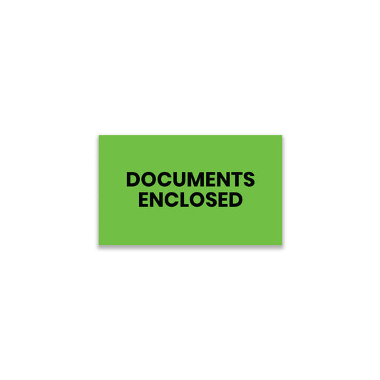 Documents Enclosed - Enclosed Labels Roll - 3"x5"
