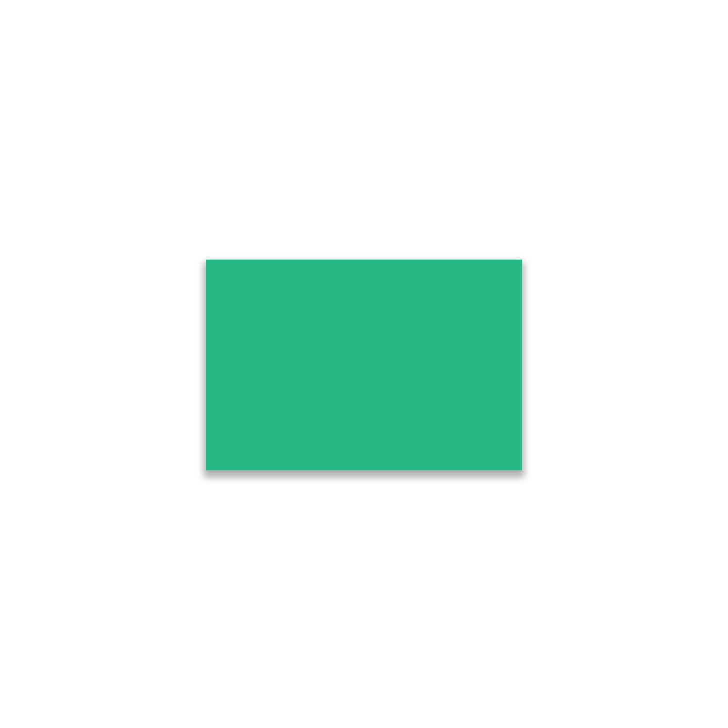 Kelly Green Color Code Rectangle Labels