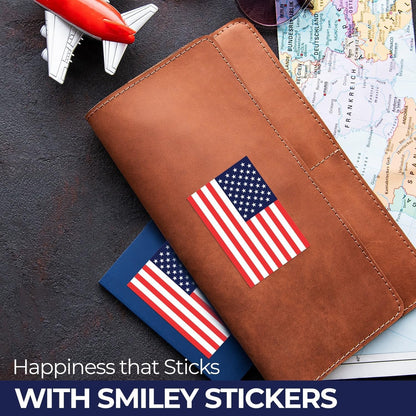 American Flag - Roll / Sheet- 2"x3" / 3"x4" / 4"x6" / 5"x7"