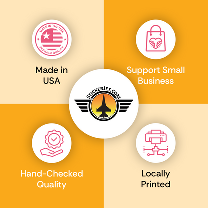 Student Driver Mistakes Will Be Made - 2-Pack Individually Cut Stickers - 3" x 6"