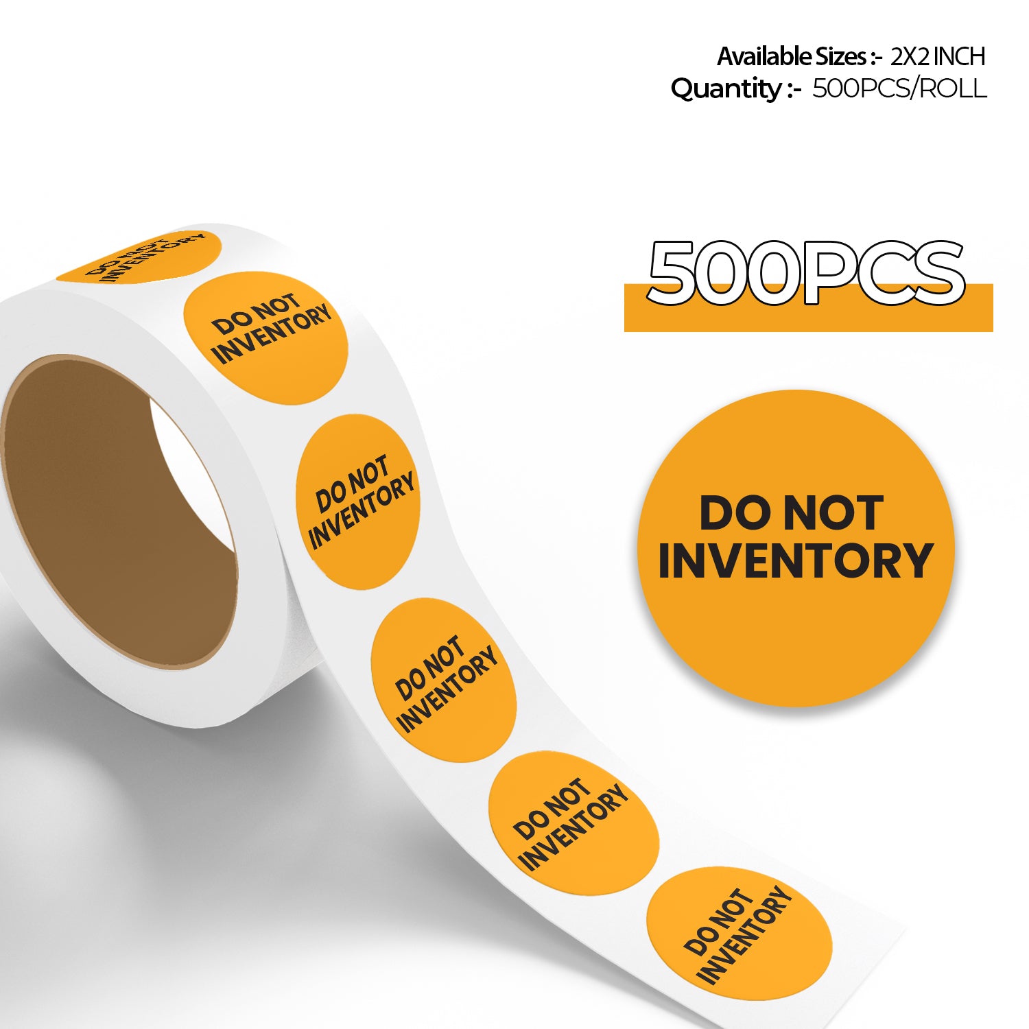 Do Not Inventory Circle Labels | StickerJet