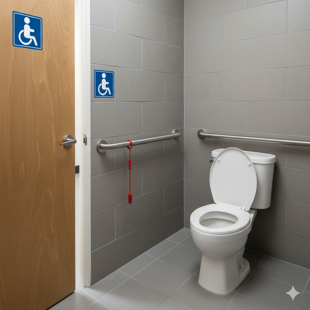 Handicap Wheelchair Accessible Vinyl Decals