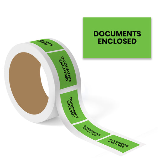 Documents Enclosed (Rectangle) - Enclosed Labels