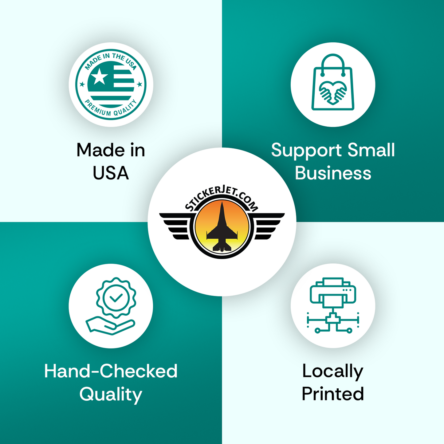 Student Driver - 2-Pack Individually Cut Stickers - 9”x3”