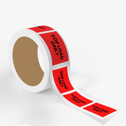 Top Load Only (Rectangle) - Top Labels