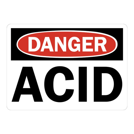 OSHA Danger: Acid