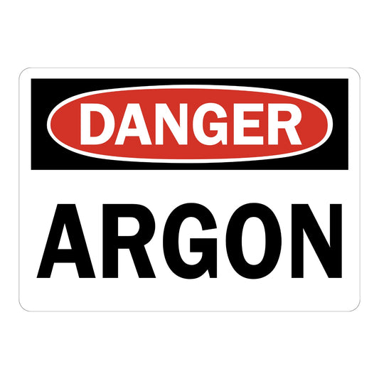 OSHA Danger: Argon