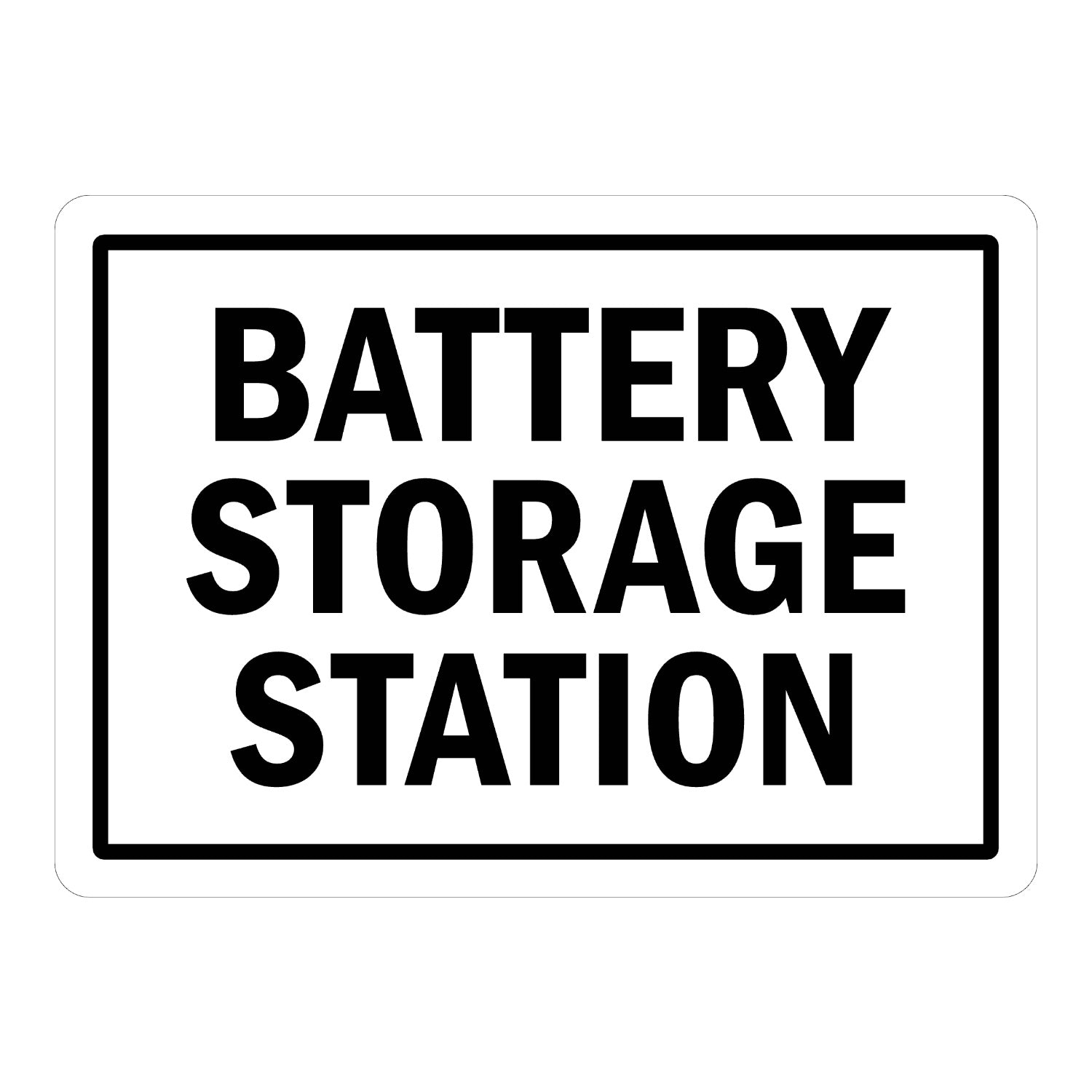 Warning: Battery Storage Station
