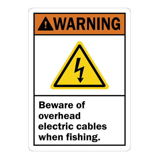 ANSI Warning: Beware of Overhead Electric Cables When Fishing