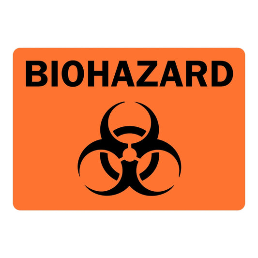 Warning Biohazard: Biohazard with Symbol