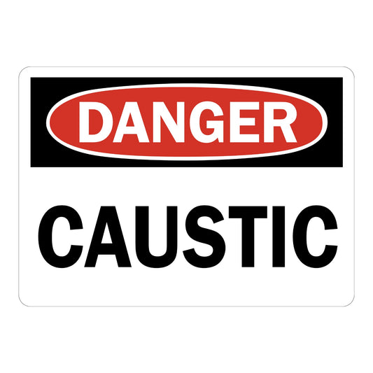 OSHA Danger: Caustic