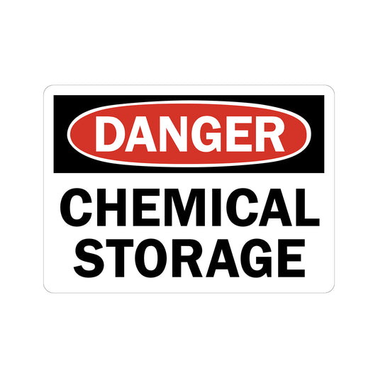 OSHA Danger: Chemical Storage