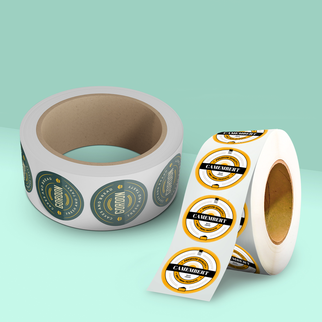 Custom Shape Roll Labels