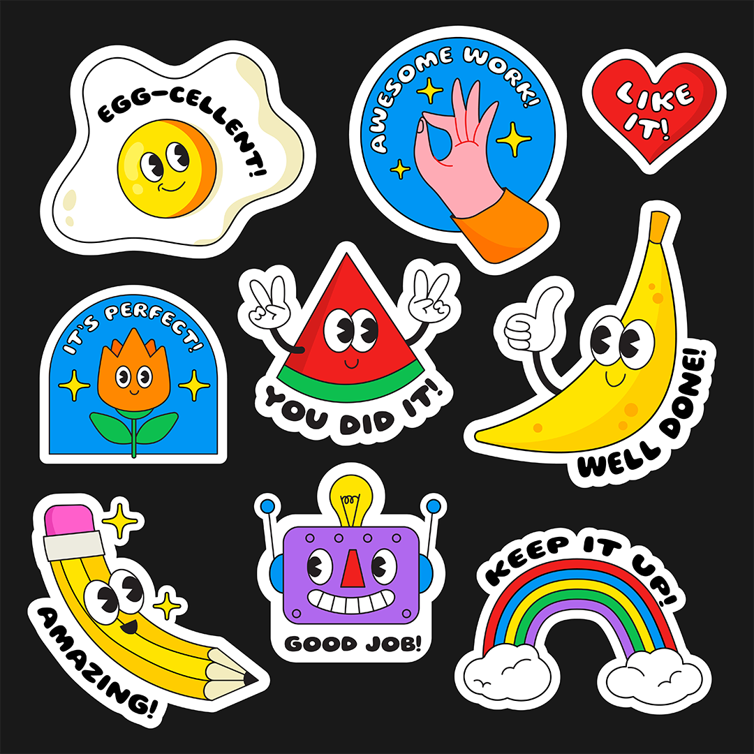 Custom Shape Vinyl Stickers