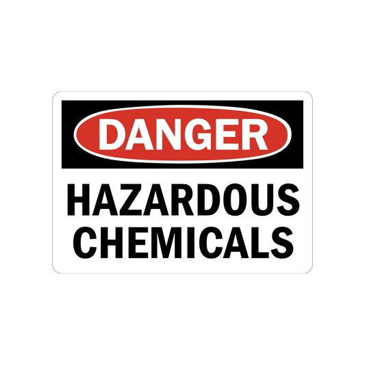 OSHA Danger: Hazardous Chemicals