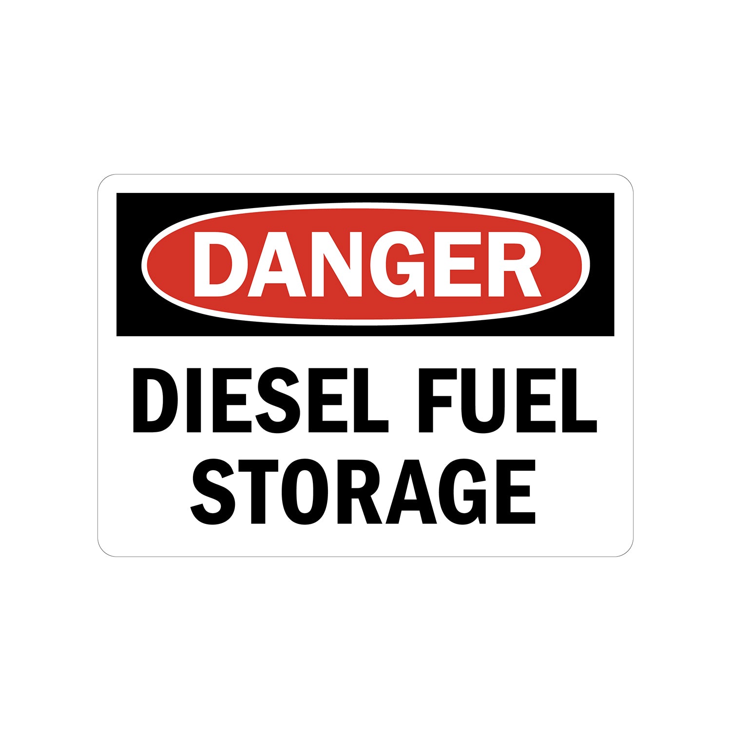 OSHA Danger: Diesel Fuel Storage