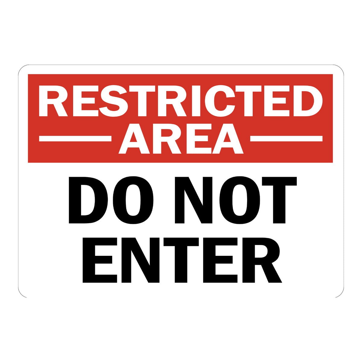 Restricted Area - Do Not Enter