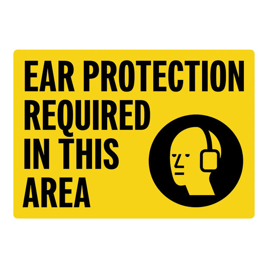 Ear Protection Required Beyond This Point
