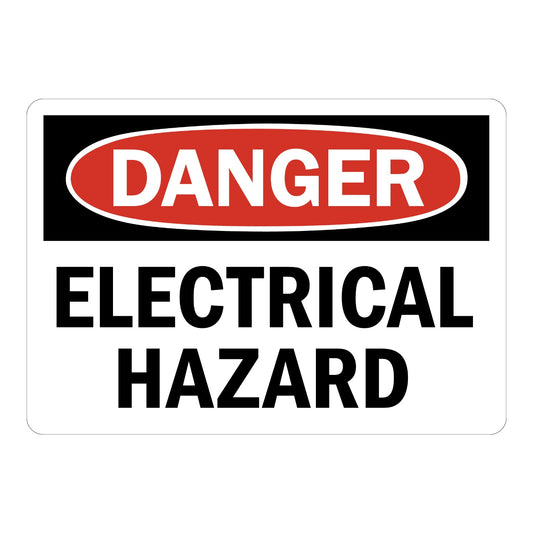 OSHA Danger: Electrical Hazard