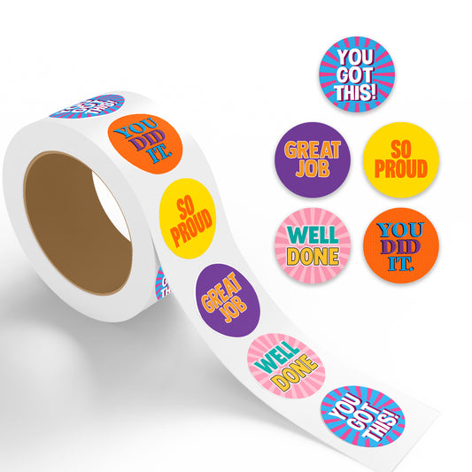 Encouraging Sticker – Bold Motivation Design