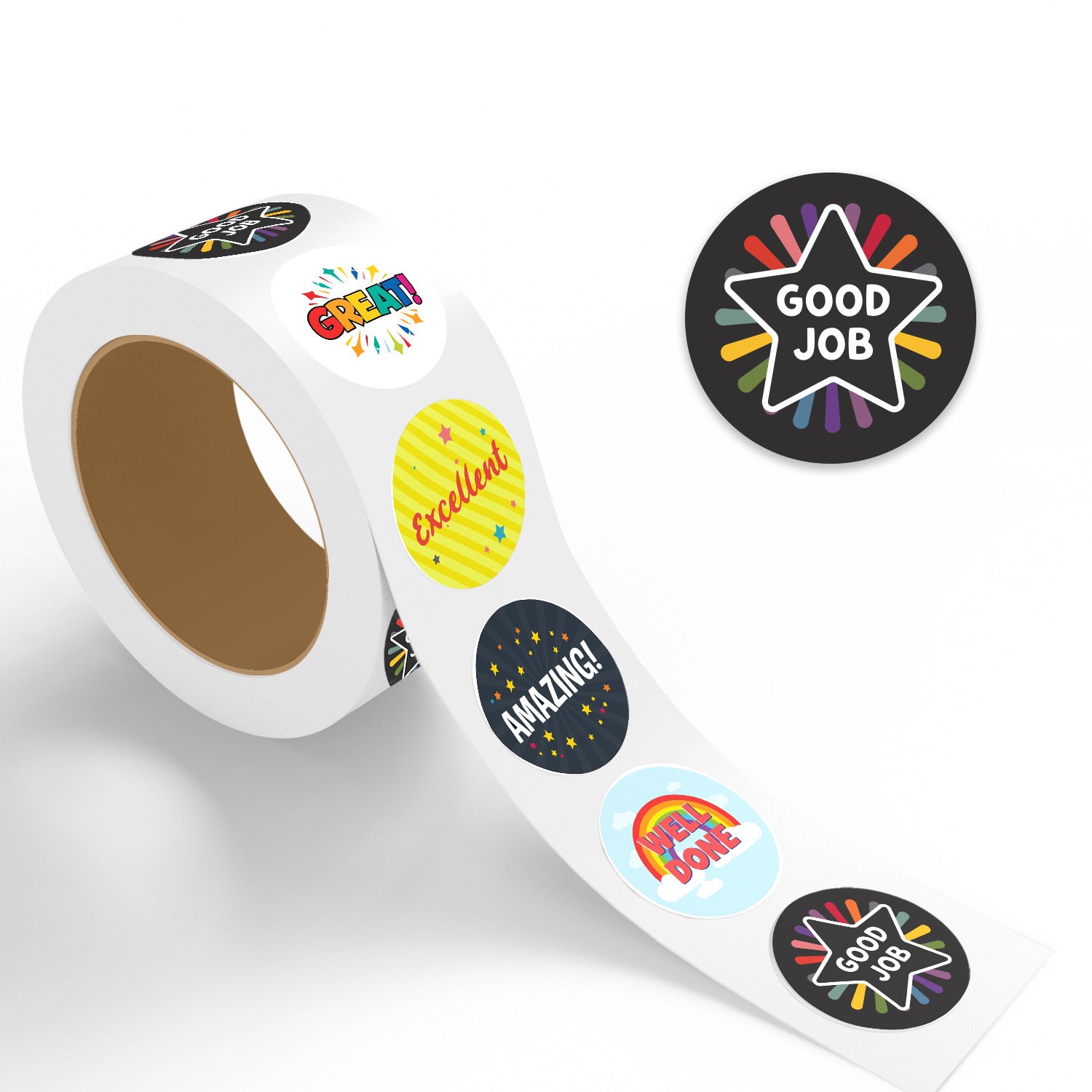 Encouraging Sticker – Star Celebration Design