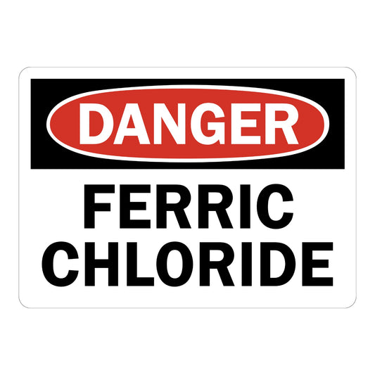 OSHA Danger: Ferric Chloride