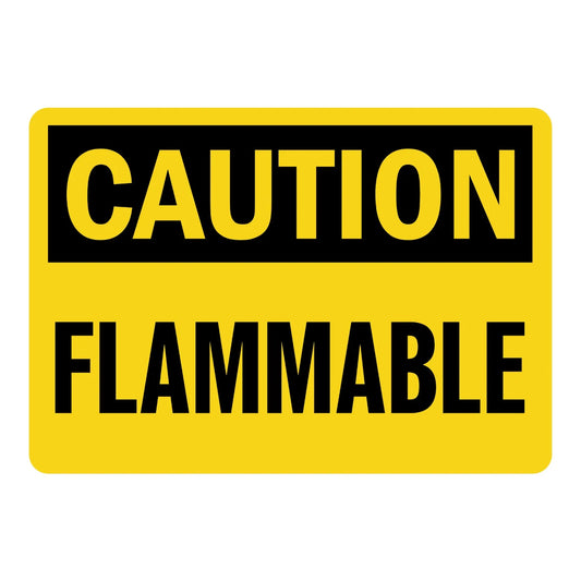 OSHA Caution: Flammable