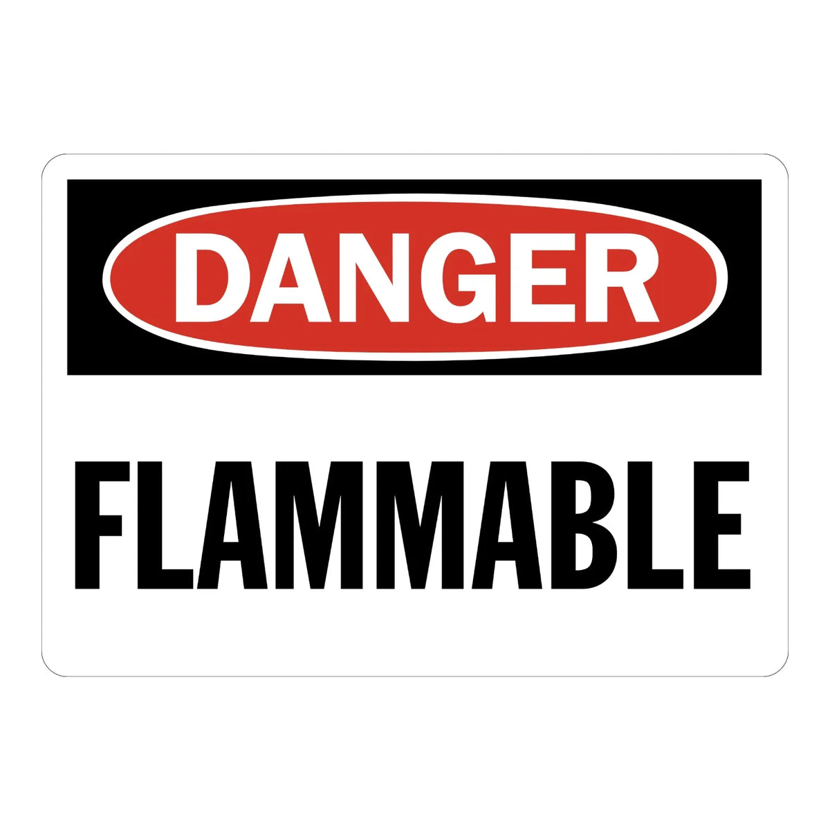 OSHA Danger: Flammable
