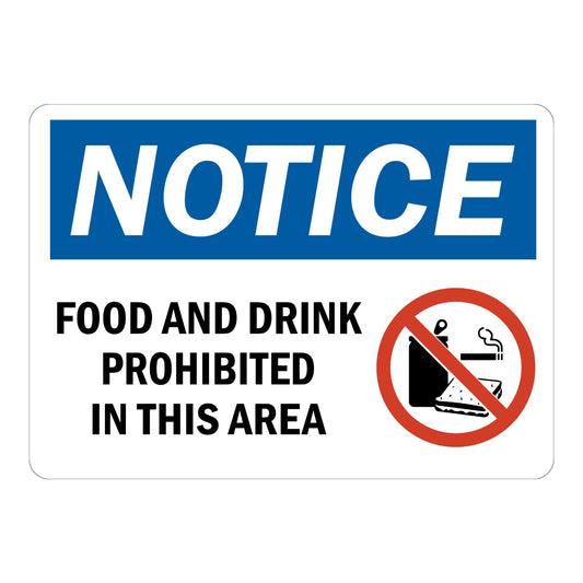 Notice: Food or Drink Prohibited in This Area (With Graphic)
