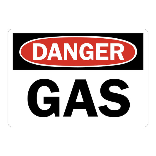 OSHA Danger: Gas