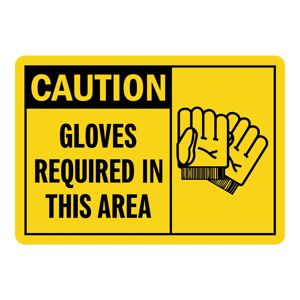 Caution: Gloves Required in This Area (With Graphic)